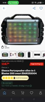 iDance Blaster 200 bluetooth Partyspeaker!, Audio, Tv en Foto, Luidsprekers, Ophalen of Verzenden, Zo goed als nieuw, 60 tot 120 watt