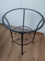 Ronde bijzettafel, Minder dan 55 cm, Rond, Zo goed als nieuw, Ophalen