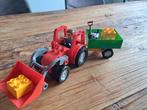 duplo 5647 tractor met aanhanger, Ophalen of Verzenden, Gebruikt, Duplo