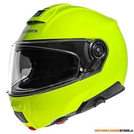 Schuberth C5, Fluor-Geel, Motoren, Kleding | Motorhelmen, Nieuw met kaartje, Ophalen of Verzenden