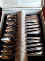 Hotelzilver borrellepeltjes 12 stuks, Alpacca, Antiek en Kunst, Antiek | Bestek, Ophalen of Verzenden