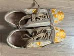 COSTUME NATIONAL goud/beige suède sneakers mt 38, Beige, Ophalen of Verzenden, Sneakers of Gympen, COSTUME NATIONAL