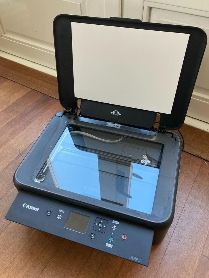 Printer Canon Pixma TS5150, Computers en Software, Printers, Gebruikt, All-in-one, Inkjetprinter, Kleur printen, Kopieren, Scannen