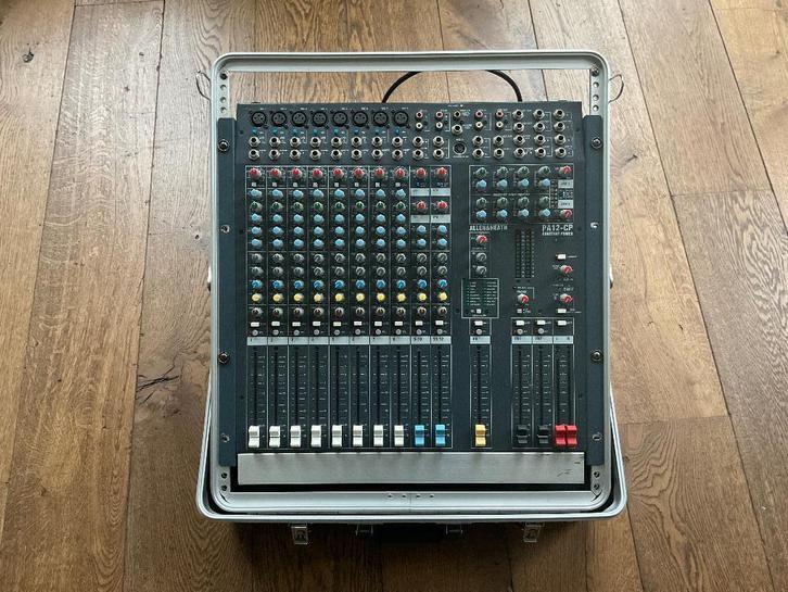 Mengpaneel/mixer Allen & Heath PA 12 CP in koffer (passief), Muziek en Instrumenten, Mengpanelen, Gebruikt, 10 tot 20 kanalen