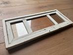 Oude houten fotolijst van sloophout, Ophalen of Verzenden, Gebruikt