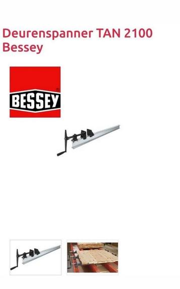 Deurspanners van het merk Bessey beschikbaar voor biedingen