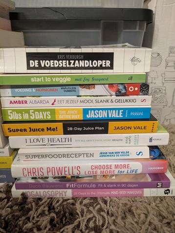 Diverse boeken 5 euro per stuk  beschikbaar voor biedingen