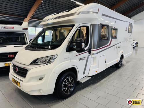 Rapido 666F Scandinavian BOMVOL OPTIE Levelsysteem Automaat, Caravans en Kamperen, Campers, Bedrijf, tot en met 4, Half-integraal