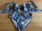 Lentiggini blauwe bikini 38F/38, Ophalen of Verzenden, Zo goed als nieuw, Blauw, Bikini