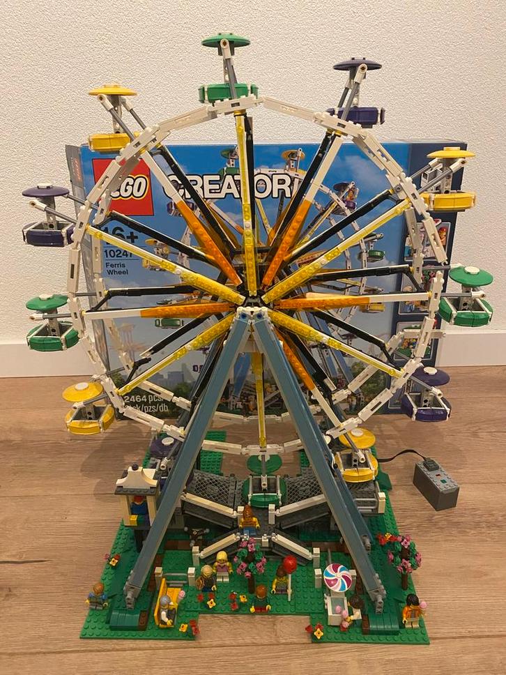 Lego Creator Reuzenrad 10247, Kinderen en Baby's, Speelgoed | Duplo en Lego, Zo goed als nieuw, Lego, Complete set, Ophalen