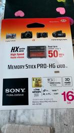 Memory Stick pro-HG DUO 16 GB, Ophalen of Verzenden, Zo goed als nieuw, Memory stick, Fotocamera