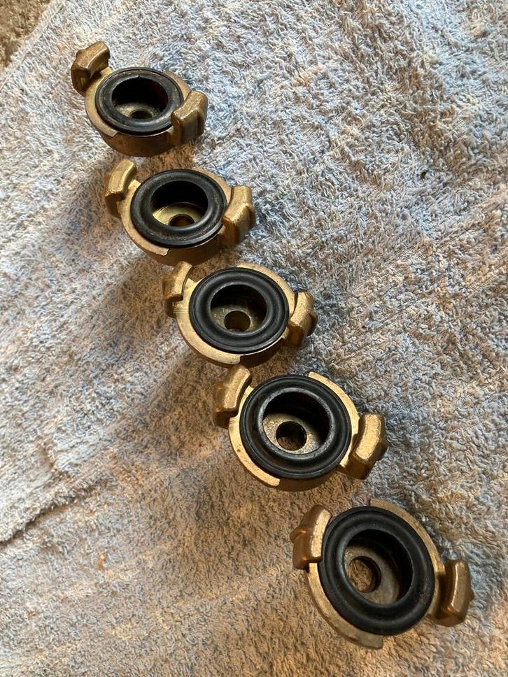 Geka Koppelingen 5 stuks - 3/8 Draad, Tuin en Terras, Tuinslangen, Ophalen of Verzenden