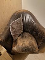 2 Leolux Sjamaan Stoelen - Gebruikt, Huis en Inrichting, Fauteuils, Ophalen, Gebruikt, Leer