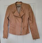 JASJE LEER  MAAT 40, Maat 38/40 (M), Bruin, Jasje, Gedragen