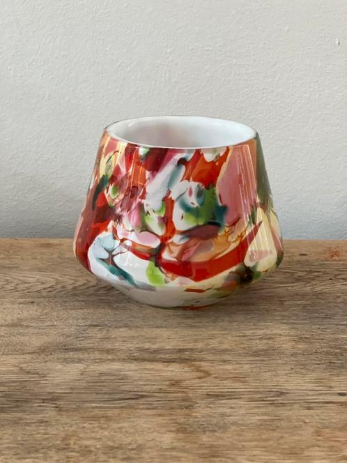 Fidrio - glazen vaas, Huis en Inrichting, Keuken | Servies, Zo goed als nieuw, Glas of Glazen, Overige stijlen, Glas, Ophalen of Verzenden