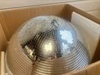 2 stuks Spiegelbol/Discobol 60 cm incl ophangsysteem, Ophalen, Zo goed als nieuw, Discobol