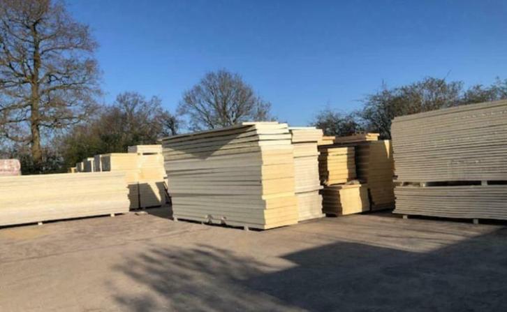 Goedkoopste van NL; PIR platen B-keus v.a. €3,50 ex m2, Doe-het-zelf en Verbouw, Isolatie en Afdichting, Zo goed als nieuw, Vloerisolatie