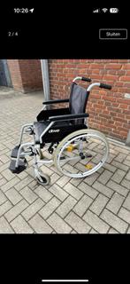 Rolstoel 2x gebruikt, Diversen, Rolstoelen, Ophalen of Verzenden, Zo goed als nieuw, Duwrolstoel