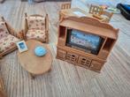 Sylvanian Families woonkamerset, Verzamelen, Ophalen, Zo goed als nieuw, Poppenhuis