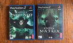 The Matrix Path of Neo & Enter the Matrix voor de Ps2, 1 speler, Ophalen of Verzenden, Zo goed als nieuw, Avontuur en Actie