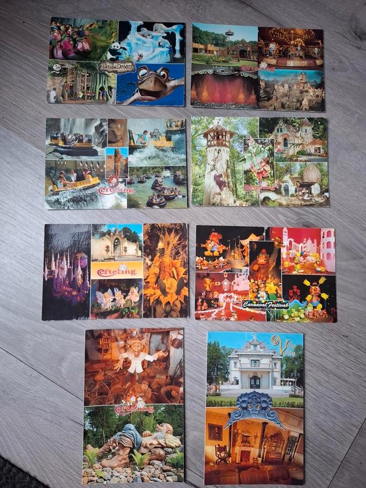 Efteling oude ansichtkaarten, Verzamelen, Efteling, Overige typen, Ophalen of Verzenden