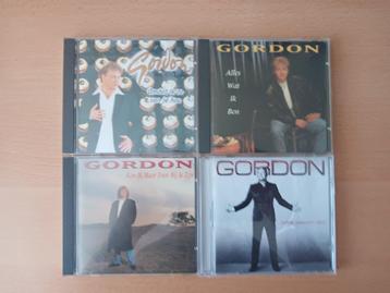 4 mooie originele CD's van Gordon beschikbaar voor biedingen