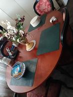 Mooie ovale tafel uitschuifbare., 100 tot 150 cm, Ophalen of Verzenden, Zo goed als nieuw, Minder dan 50 cm