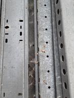 Partij kabelgoot metaal  lange lengtes van 280 cm., Doe-het-zelf en Verbouw, Metalen, Ophalen, Gebruikt, Van Sytzamawei 28, Kwekerij Driezum