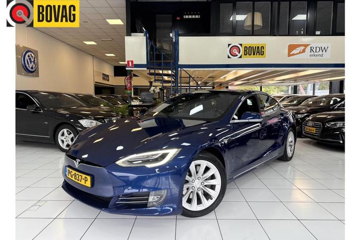 tesla motors MODEL S 75 Base (bj 2017, automaat), Auto's, Tesla, Bedrijf, Te koop, Model S, 360° camera, ABS, Achteruitrijcamera