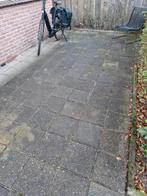 Gratis gebruikte Stoeptegels - Direct af te halen!, Tuin en Terras, Tegels en Klinkers, Ophalen, Gebruikt, 10 m² of meer, Beton