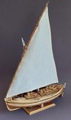 Houten model van een traditionele Spaanse zeilboot, Ophalen of Verzenden, Gebruikt, 1:50 tot 1:200