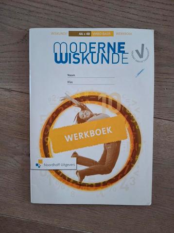 Moderne Wiskunde 10e ed vmbo-b werkboek.  beschikbaar voor biedingen