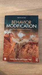 Behavior modification 12th edition, Ophalen of Verzenden, Zo goed als nieuw, WO