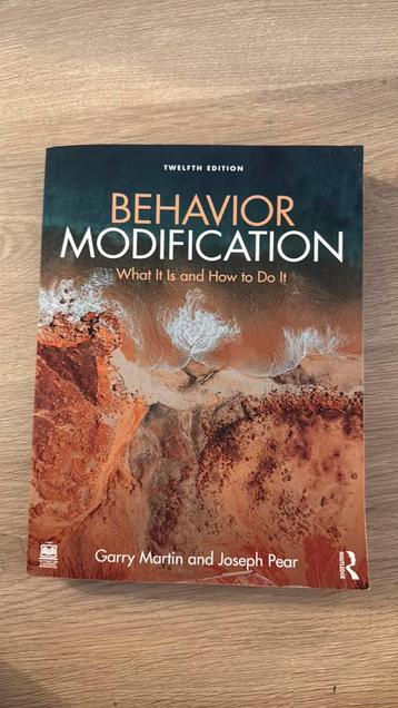 Behavior modification 12th edition beschikbaar voor biedingen