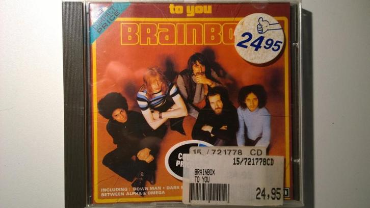 Brainbox - To You, Cd's en Dvd's, Cd's | Rock, Zo goed als nieuw, Poprock, Ophalen of Verzenden