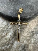 Prachtige 14k gouden kruis hanger, Ophalen of Verzenden, Nieuw, Goud, Kruis of Symbool