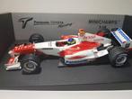 F1 Toyota TF104 C. Da Matta met OVP 1/18, Ophalen of Verzenden, Zo goed als nieuw, Auto, MiniChamps