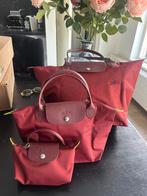 Longchamp travel set, Sieraden, Tassen en Uiterlijk, Tassen | Reistassen en Weekendtassen, Ophalen of Verzenden, Nieuw, Rood