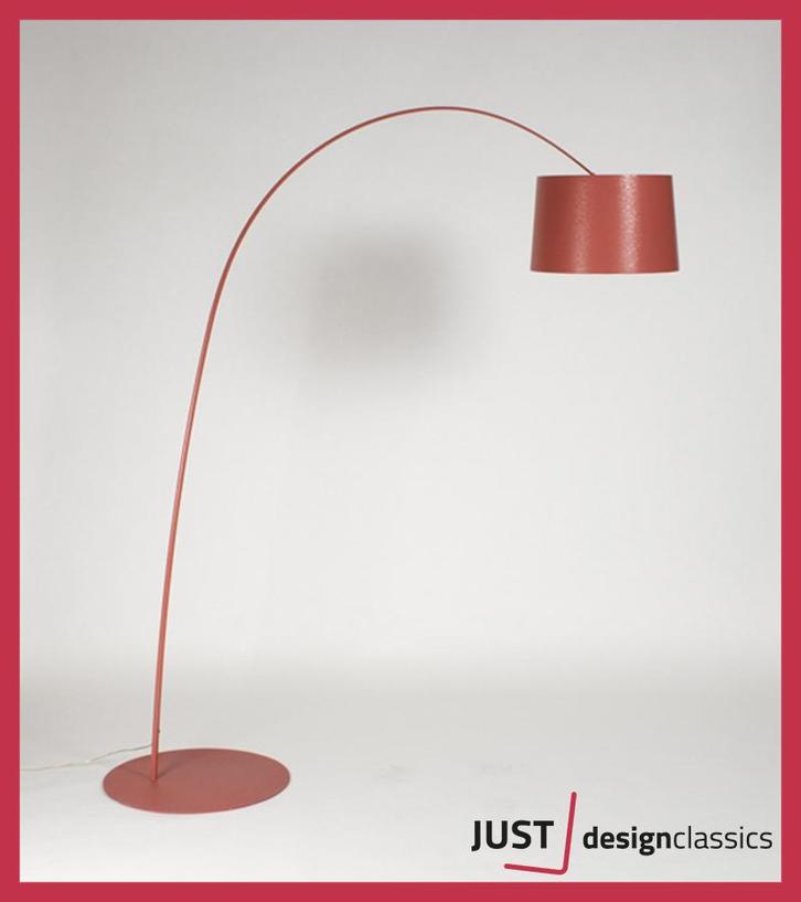 Foscarini Twiggy Vloerlamp Zalm (voorraad:2), Huis en Inrichting, Lampen | Vloerlampen