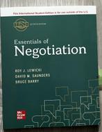 Essentials of Negotiation (International Student Edition, 7t, Ophalen of Verzenden, Beta, Zo goed als nieuw, WO