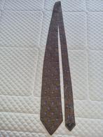 Ermenegildo Zegna stropdas zijde, Ermenegildo Zegna, Bruin, Nieuw, Ophalen of Verzenden
