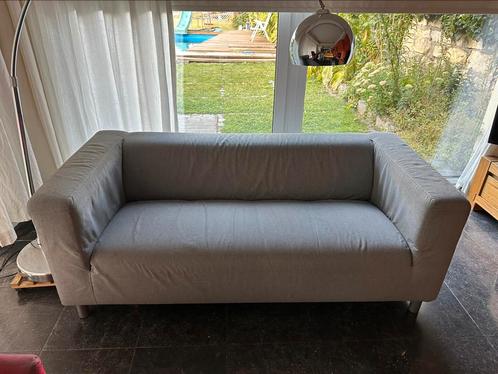 KLIPPAN tweezitsbank ikea (met afneembare hoes), Huis en Inrichting, Banken | Bankstellen, Gebruikt, Rechte bank, Tweepersoons