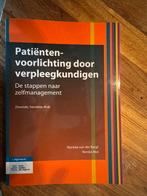Boek: Patientenvoorlichting door verpleegkundigen, Nieuw, Bohn Stafleu van Loghum, Beta, HBO