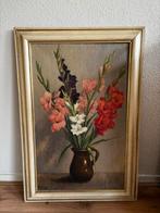 Schilderij bloemen stilleven 64x94 cm, Ophalen