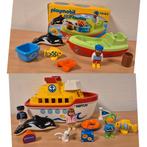 Playmobil 123 junior neptune schip + vissers boot Nieuwstaat, Kinderen en Baby's, Speelgoed | Playmobil, Ophalen of Verzenden