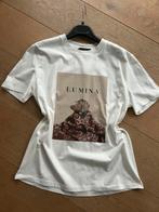 LUMINA shirt met print hond mt TU