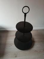 Grote matzwarte etagere - 75cm hoog, Huis en Inrichting, Woonaccessoires | Etagères, Ophalen, Gebruikt