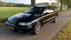 Volvo V70 2.4 140PK AUT 2003 Zwart (Youngtimer met factuur), 1800 kg, Zwart, Leder en Stof, Zwart