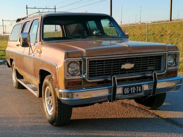 1973 Chevrolet Suburban 454 BigBlock 7,4L LPG Wegenbelasting beschikbaar voor biedingen