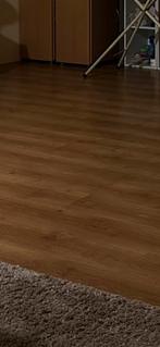 Laminaatvloer eiken kleur, 30m2 - gratis af te halen, Doe-het-zelf en Verbouw, Vloerdelen en Plavuizen, Ophalen, Kunststof, Gebruikt